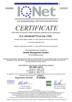 Iqnet certificate PDF.