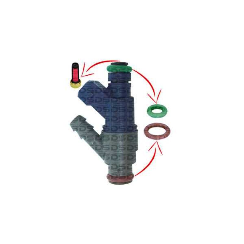 Kit de Filtros para Bico Injetor 