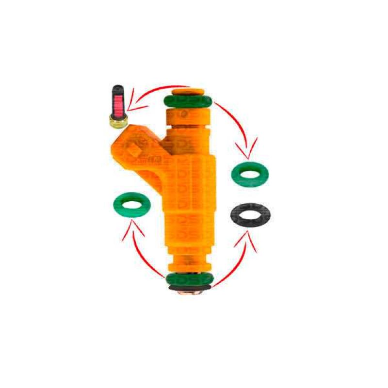 Kit de Filtros para Bico Injetor 