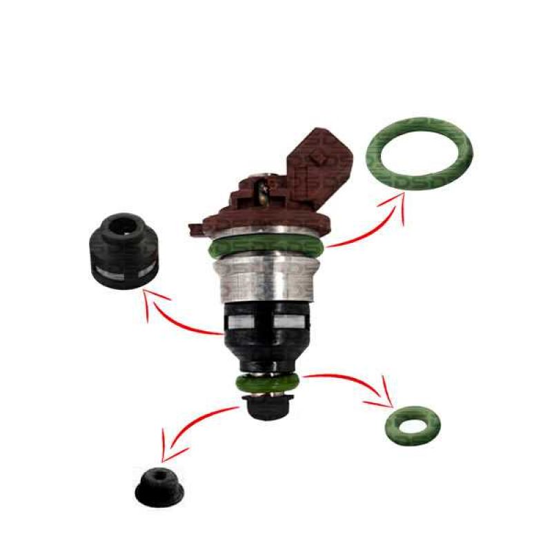 Kit de Filtros para Bico Injetor 