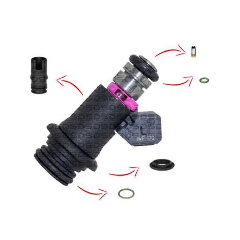 Kit de Filtros para Bico Injetor 