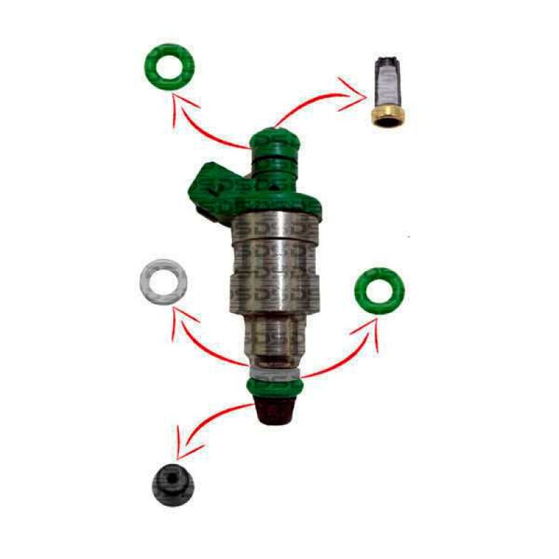 Kit de Filtros para Bico Injetor 