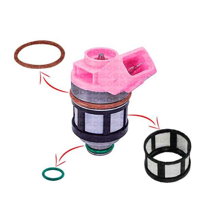 Kit de Filtros para Bico Injetor 
