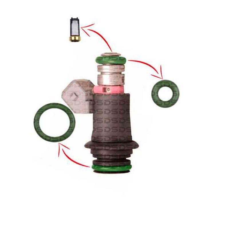 Kit de Filtros para Bico Injetor 