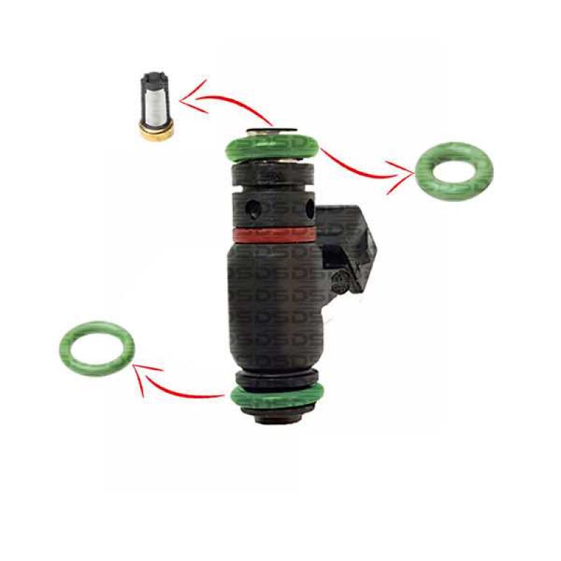 Kit de Filtros para Bico Injetor 