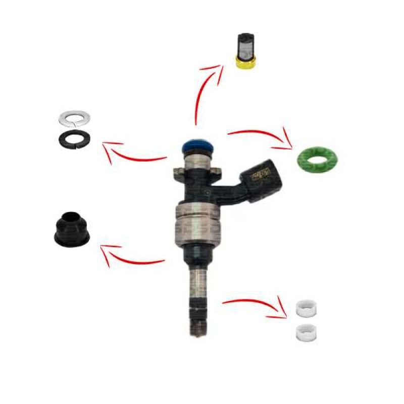 Kit de Filtros para Bico Injetor 