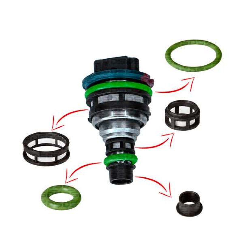 Kit de Filtros para Bico Injetor 