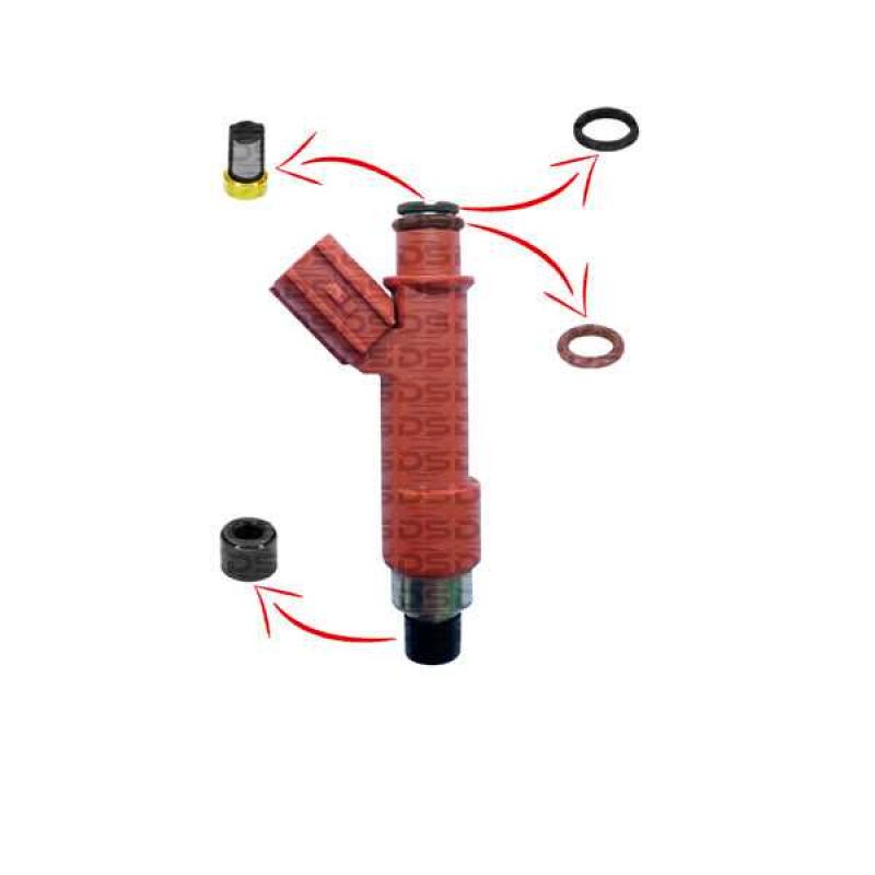 Kit de Filtros para Bico Injetor 