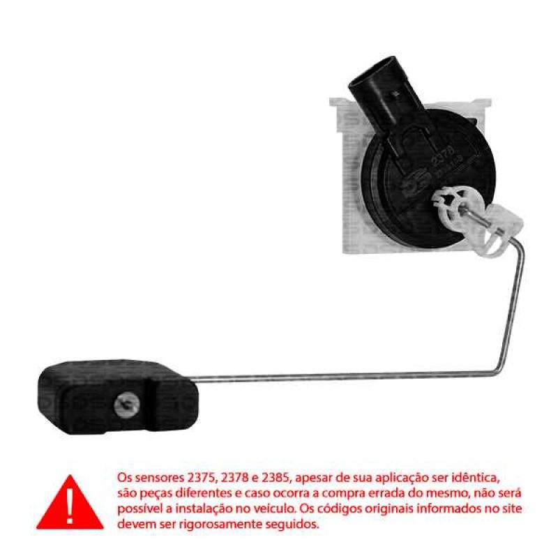 Sensor de Nível de Combustible