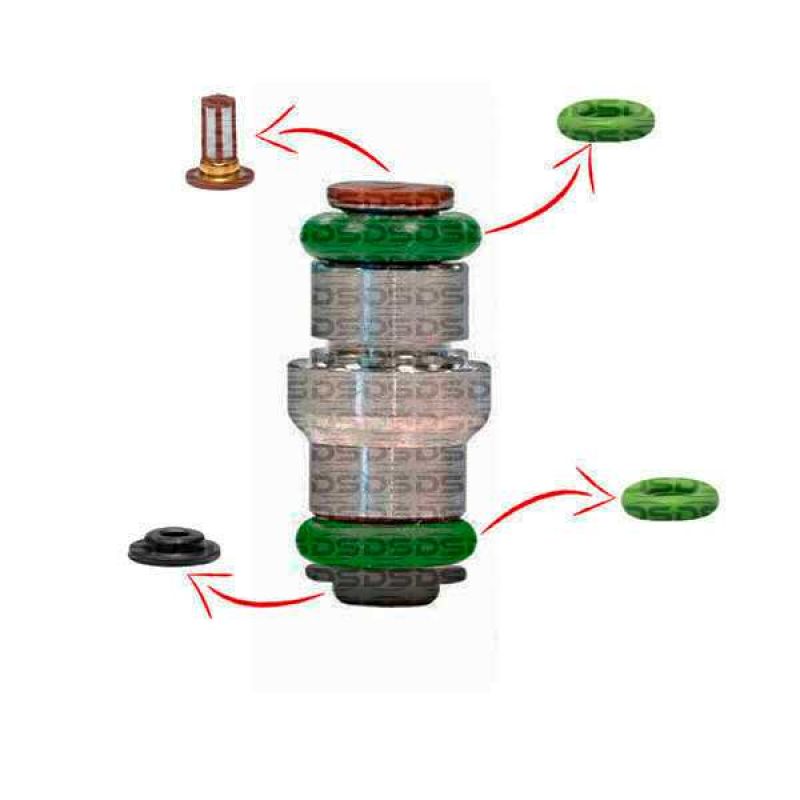Kit de Filtros para Bico Injetor 