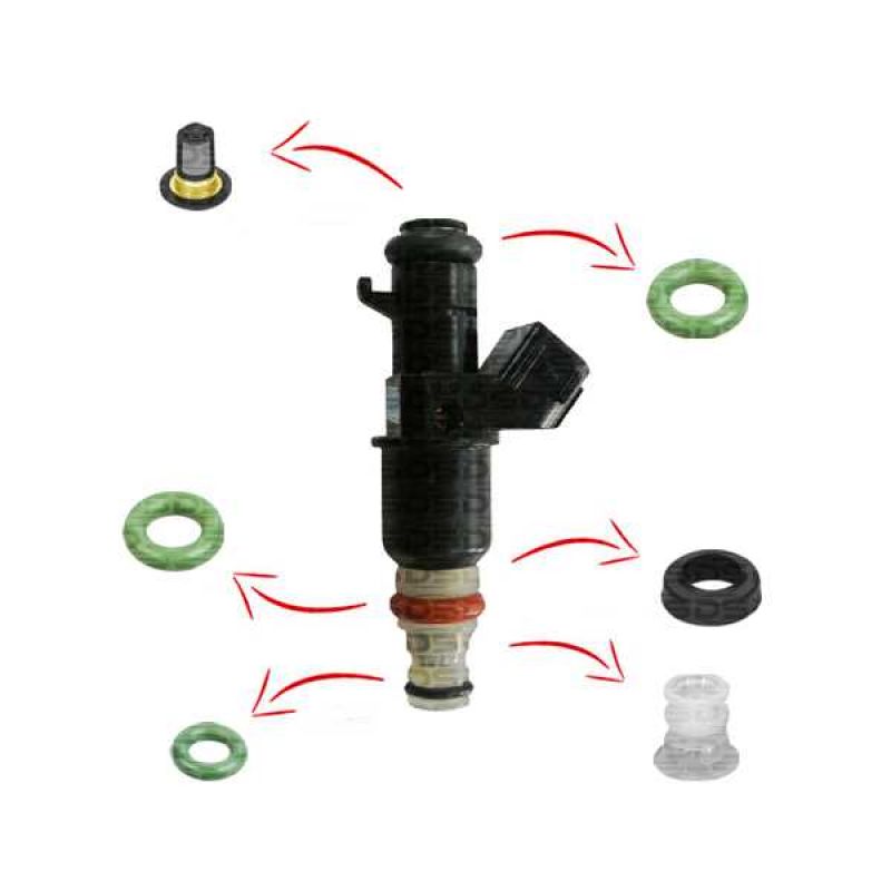 Kit de Filtros para Bico Injetor 