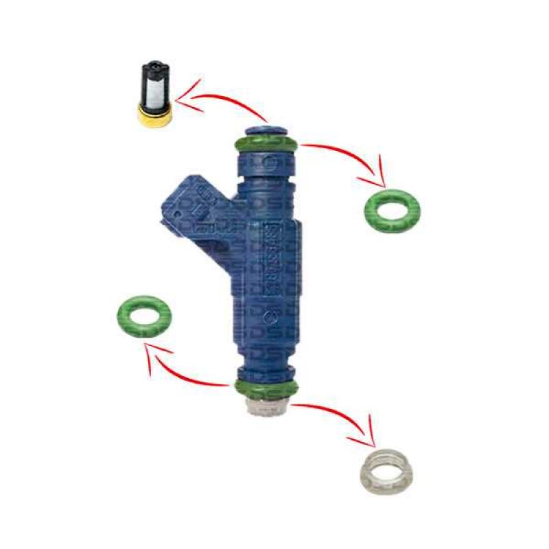 Kit de Filtros para Bico Injetor 