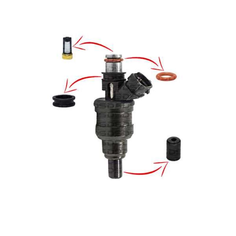 Kit de Filtros para Bico Injetor 