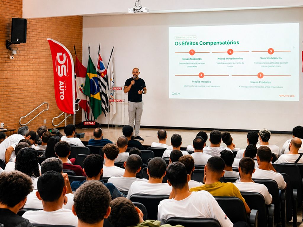 Conectando o Futuro: DS é convidada especial na Semana Acadêmica do SENAI